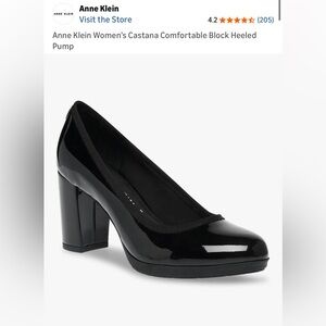 Anne Klein Glossy Block Heels